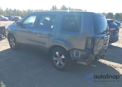 2013 Honda Pilot Ex-L from USA, damaged, VIN 5FNYF4H53DB030965